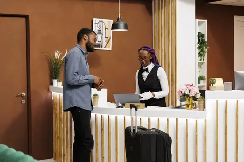 front desk